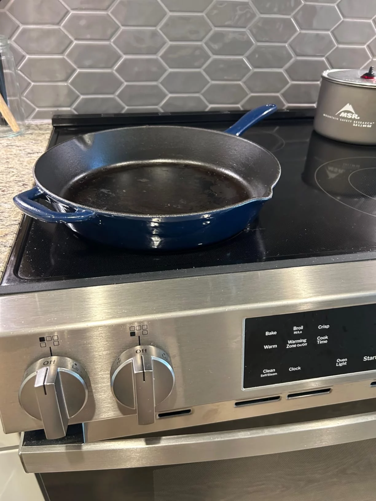 12-Inch Enameled Cast-Iron Covered Skillet – Heavy-Duty All-Cooktop Versatile Pan photo review