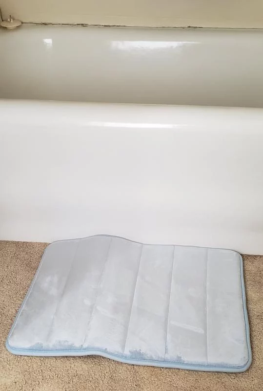 Solid Memory Foam 2-Piece Bath Rug Set 20x32 – Soft, Absorbent Bathroom Mats for Comfort and Style photo review