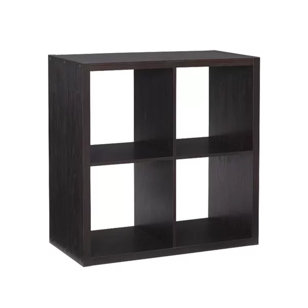 4-Cube Organizer Shelf – Modern Storage Unit for Home, Office & Closet Organization