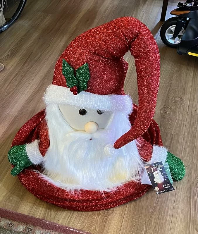 Click to view full screen Featured Collapsible Santa Floor Decorations photo review