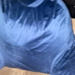 Corduroy Bed Rest Pillow – Soft Back Support Cushion for Reading, Relaxing, and Lounging Comfort photo review