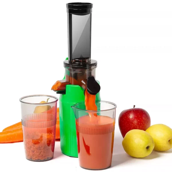 Essential Ginnie Compact Cold Press Juicer – Small Masticating Slow Juicer for Fresh, Healthy Juice
