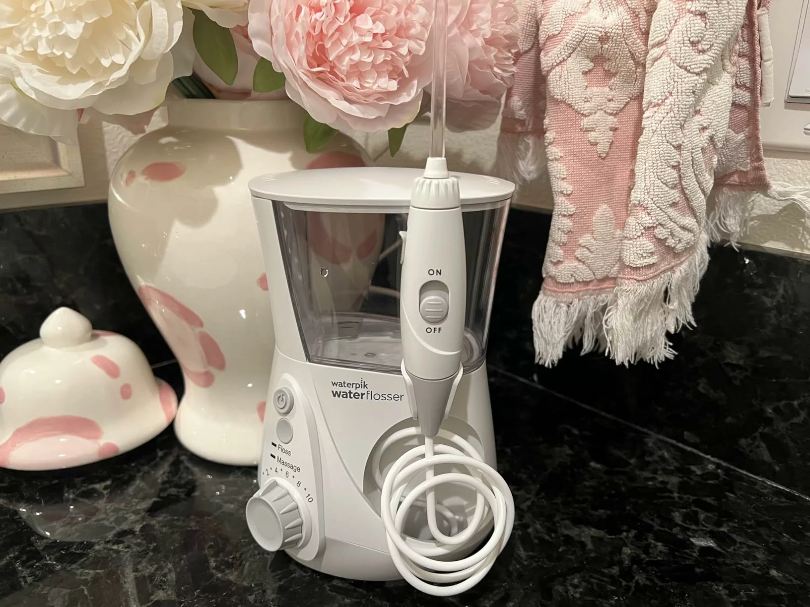 Ultra Water Flosser – Rechargeable Oral Irrigator with 10 Adjustable Pressure Settings for Healthier Gums photo review