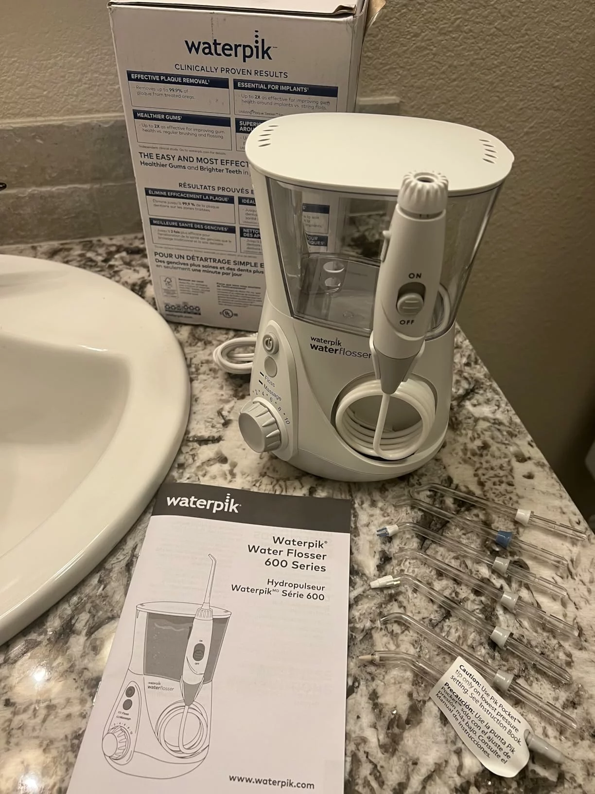Ultra Water Flosser – Rechargeable Oral Irrigator with 10 Adjustable Pressure Settings for Healthier Gums photo review