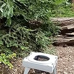 Click to view full screen Cleanwaste GO Anywhere Portable Toilet Seat photo review