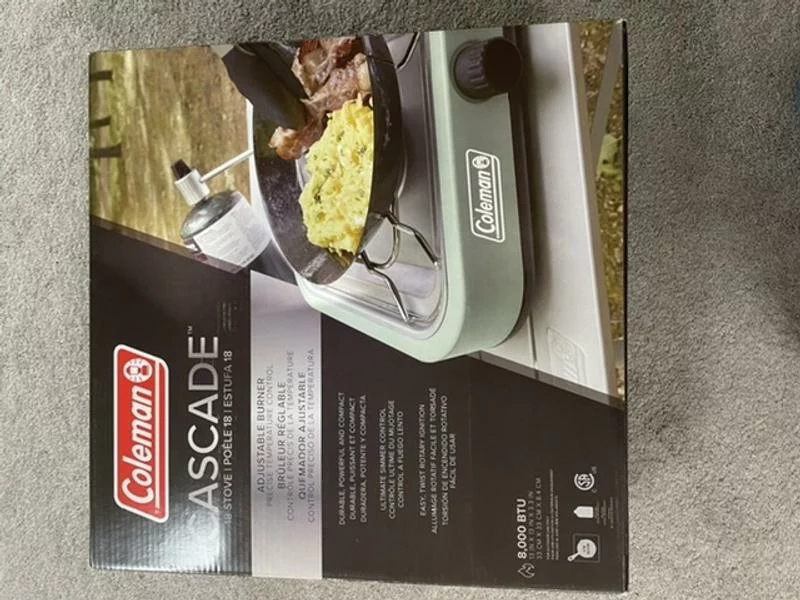 Coleman Cascade 18 1-Burner Camping Stove – Portable, Durable & Easy to Use photo review