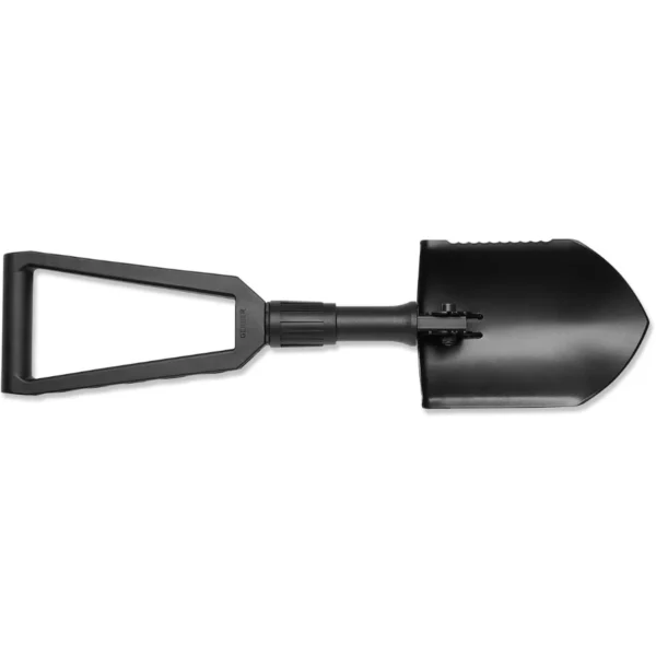 Gerber E-Tool Folding Spade – Compact Entrenching Tool with Serrated Edge, Glass-Filled Nylon Handle, and Anodized Aluminum Shaft