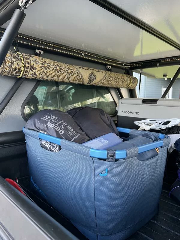 Click to view full screen Collapsible Camping Gear Bin photo review