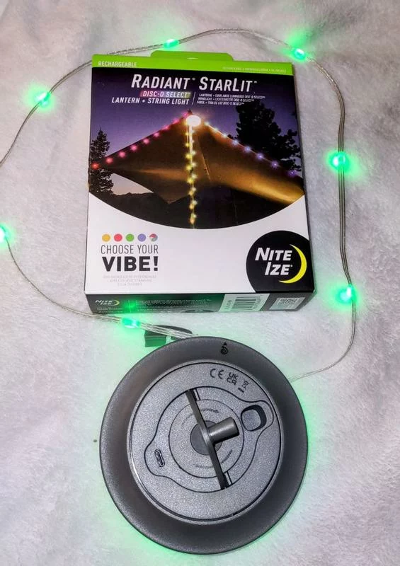 Click to view full screen Nite Ize Radiant StarLit Rechargeable Lantern and String Light – Versatile LED Lighting for Camping and Outdoor Ambience photo review