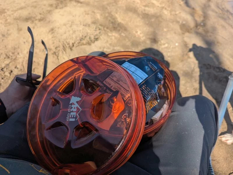 Click to view full screen REI Co-op Traverse Modular Bear Canister – 686 cu. in. Capacity, Certified Bear-Resistant, Modular Design photo review