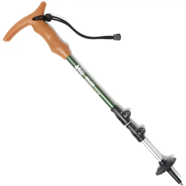 The REI Co-op Walker Staff - Single is an excellent choice for hikers seeking a reliable and comfortable walking staff.