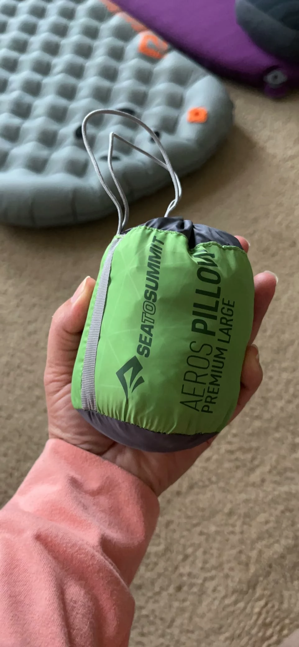 Sea to Summit Aeros Premium Pillow – Lightweight, Compact & Comfortable photo review
