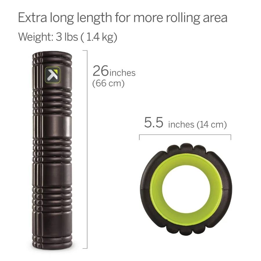 TRIGGERPOINT Performance Therapy Grid Patented Multi-Density Foam Massage Roller Exercise, Deep Tiss - 03 TRIGGERPOINT Performance Therapy Grid Patented Multi Density Foam Massage Roller Exercise Deep Tiss 03