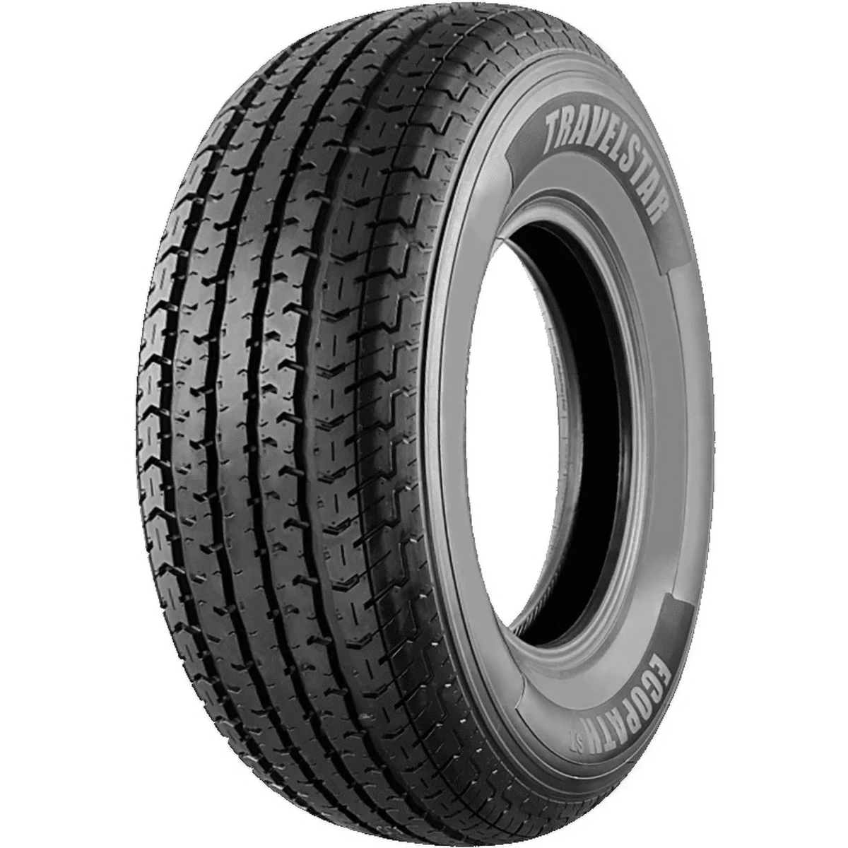 Travelstar ECOPATH ST 23580 R16 ST23580R16 12 Ply 127122M LR F Radial Trailer Tire No Rim 01