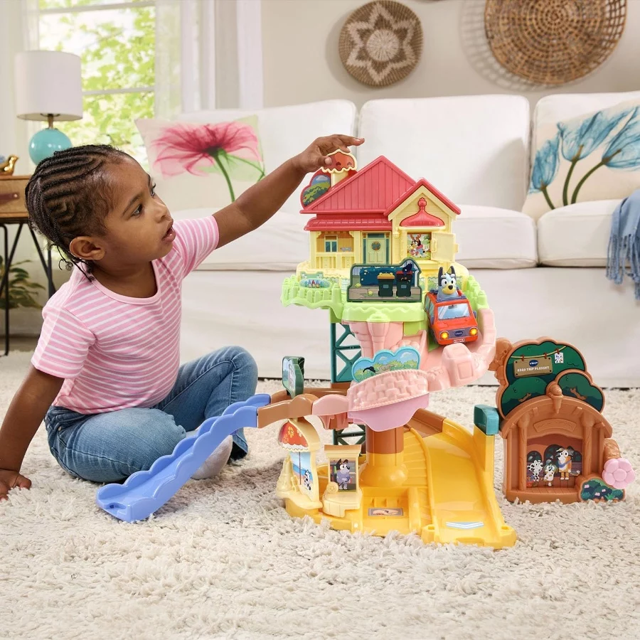 VTech Bluey Road Trip Vehicle Playset - 06 VTech Bluey Road Trip Vehicle Playset 06
