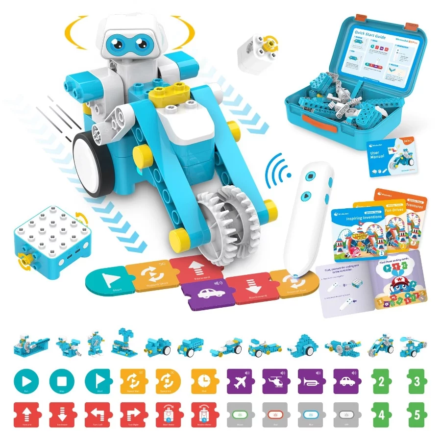 WhalesBot B3 Pro 24-in-1 Coding Robot Kit STEM Toy for Kids 4+, Advanced Smart Pen & Cards Programmi - 08 WhalesBot B3 Pro 24 in 1 Coding Robot Kit STEM Toy for Kids 4 Advanced Smart Pen Cards Programmi 08