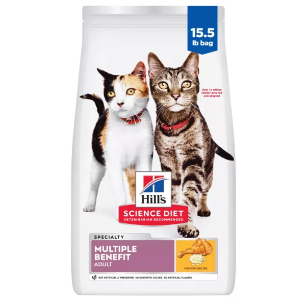 Hill's Multiple Benefit Adult Dry Cat Food - Chicken