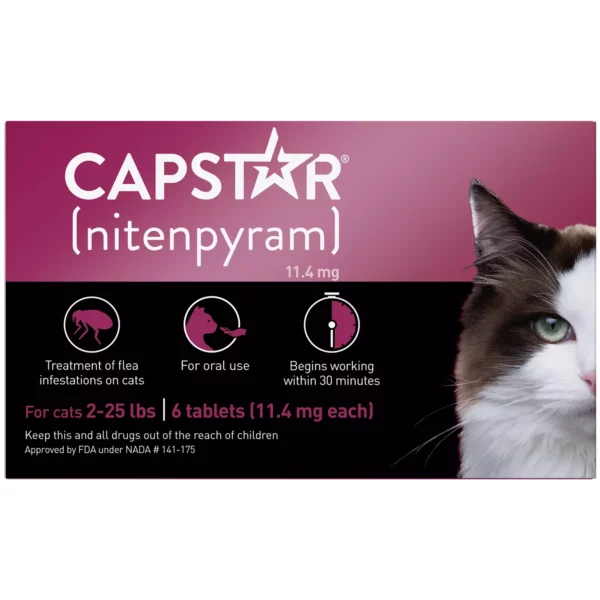 Cap-star 2-25 Lb Cat Flea Treatment