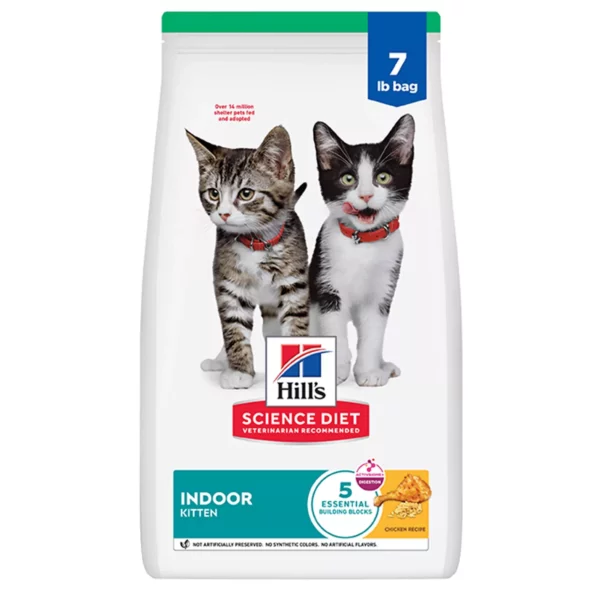 Hil-l's Indoor Kitten Dry Cat Food - Chicken