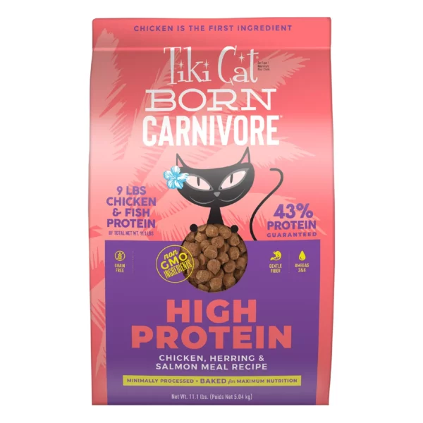 Tiki-C High Protein for Cats & Kittens Food - Chicken & Herring & Salmon