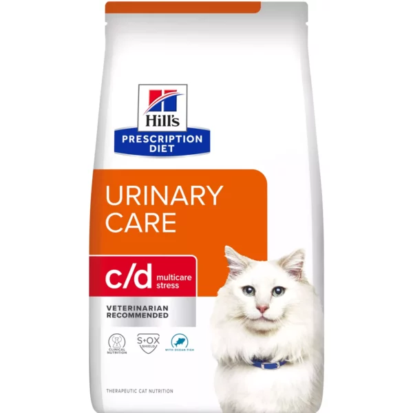 Hil-l's Urinary Care c/d Multicare Stress Cat Food - Ocean Fish