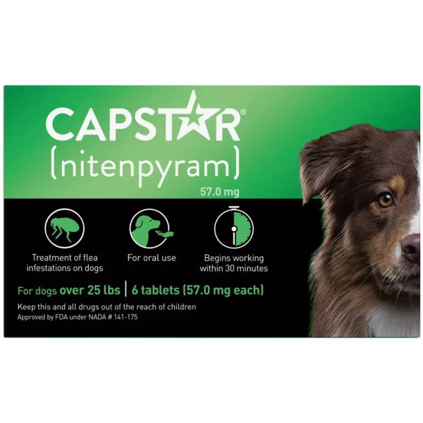Cap-star Over 25 lbs Dog Flea Treatment
