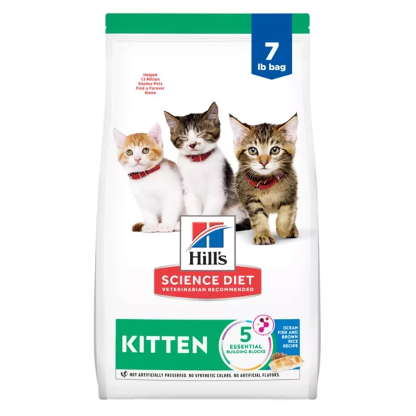 Hil-l's Science Diet Kitten Dy Food - Ocean Fish