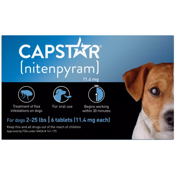 Cap-star 2-25 Lb Dog Flea Treatment
