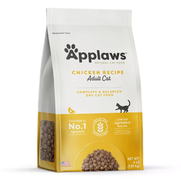 App-l Adult Dry Cat Food - Natural, Limited Ingredient, Grain Free, Chicken