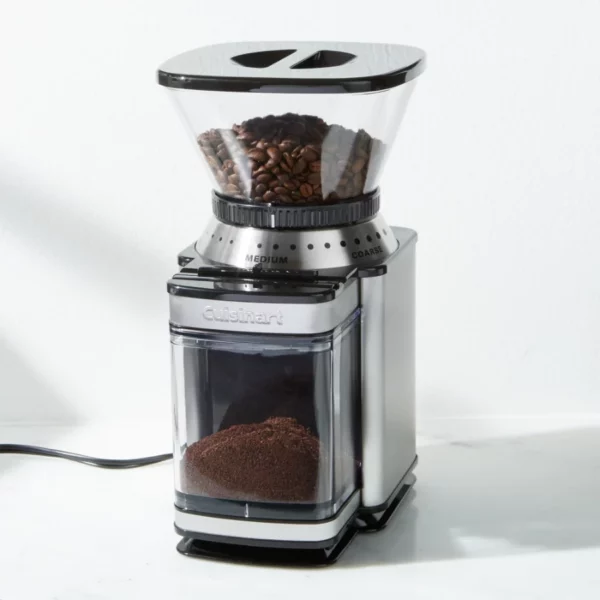 Automatic Burr Coffee Grinder with Adjustable Grind Settings – Electric Burr Mill for Fresh, Consistent Coffee Grounds