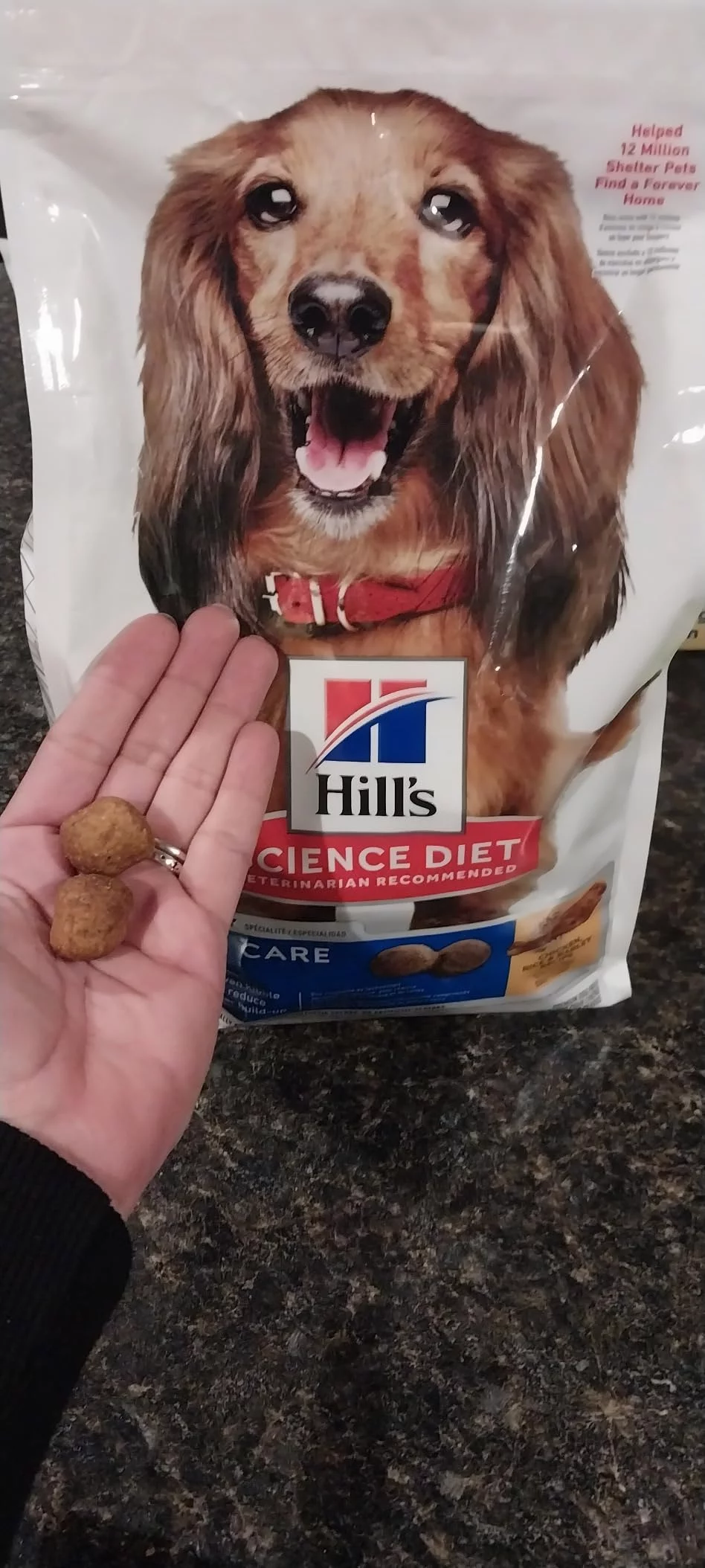 Adult Chicken, Rice & Barley Dry Dog Food for Dental Health - Tartar Control Formula with Crunchy Kibble to Clean Teeth & Fresh Breath photo review
