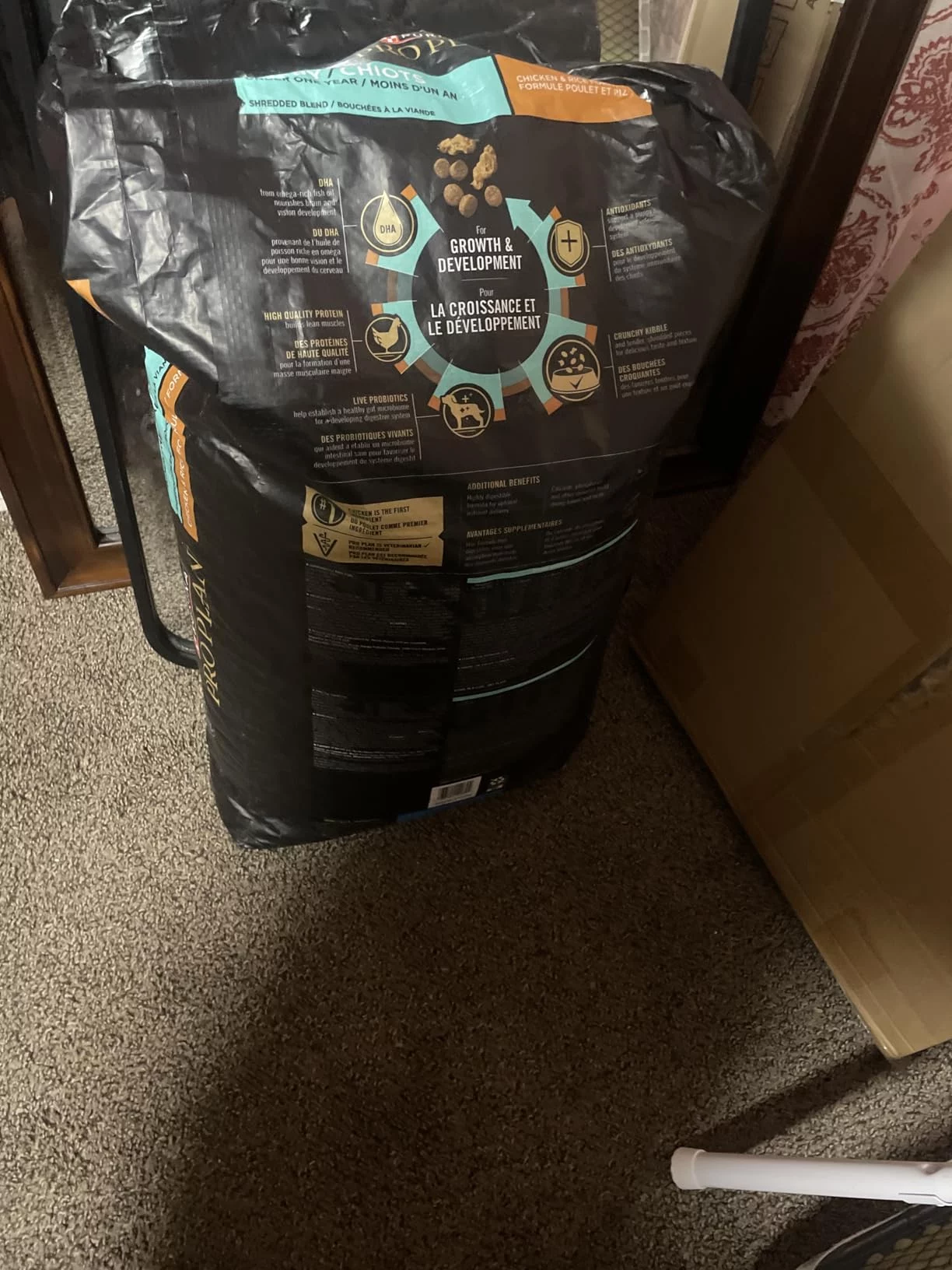 Lamb & Rice Formula Dry Puppy Food for Optimal Growth - Enhanced with DHA for Brain & Vision Development - Highly Digestible photo review