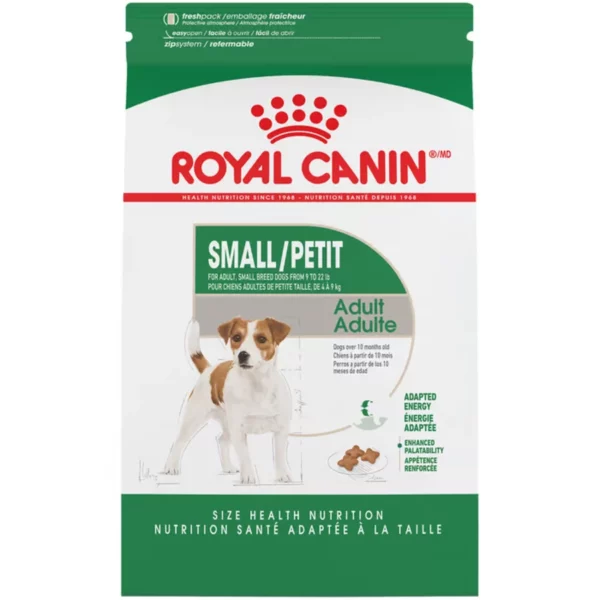 Small Breed Adult Dry Dog Food - High Energy Formula with Optimized Calorie Content for Small Dogs - Supports Coat Health & Easy Digestion
