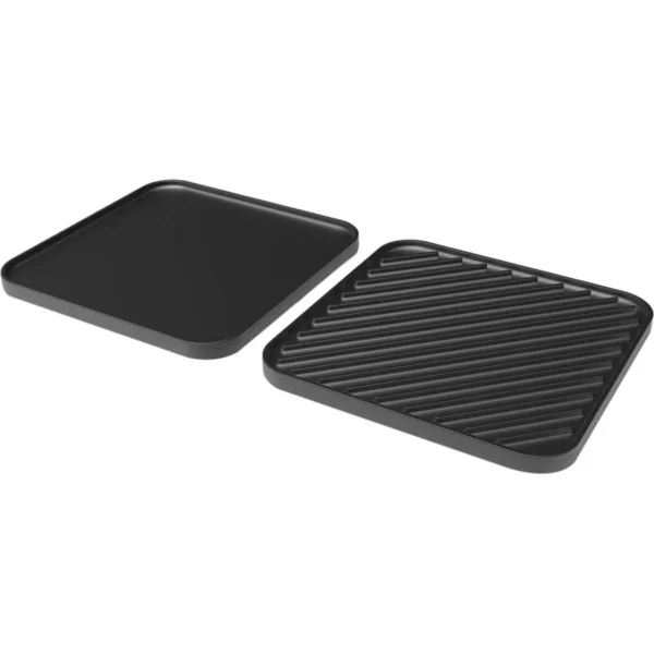Dual Stove Grill and Griddle Combo for Camping