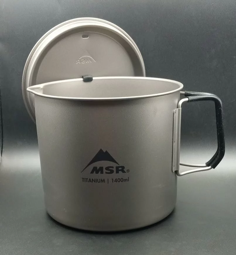 Ultralight Titanium Kettle for Backpacking photo review