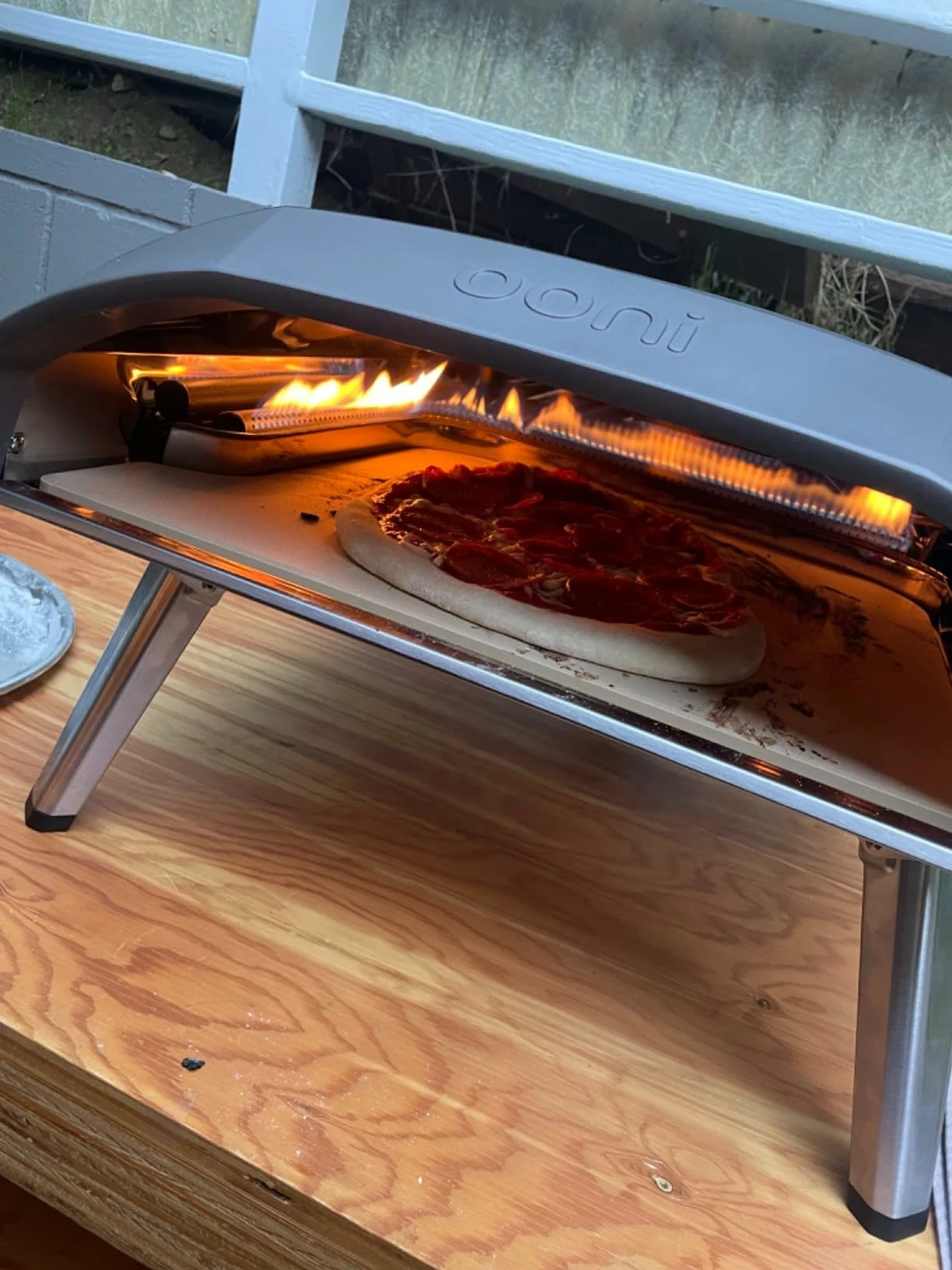 Protective Cover for Dual-Burner Outdoor Oven photo review