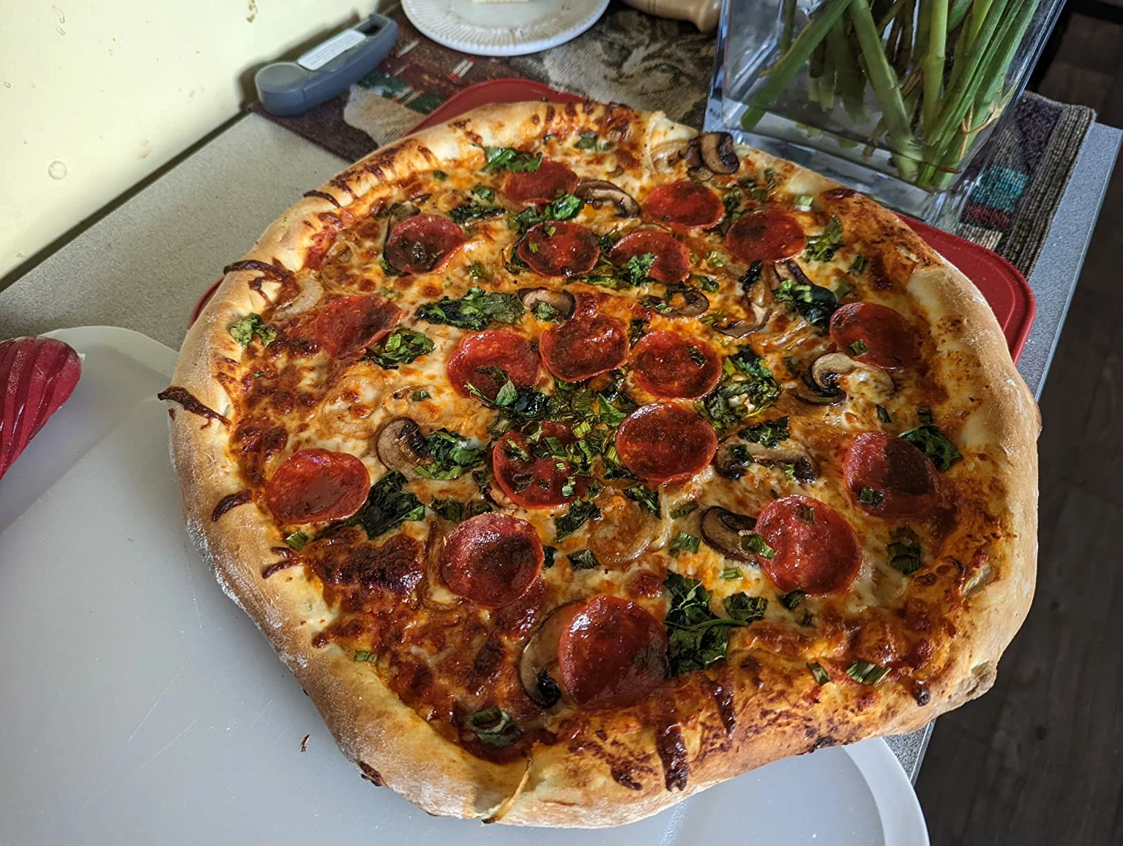 16in Aluminum Pizza Peel for Oven or Grill Use photo review