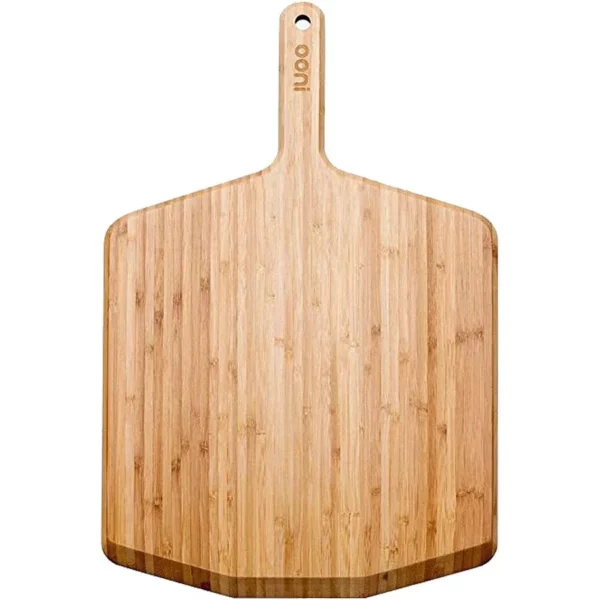 16in Bamboo Pizza Peel and Serving Board