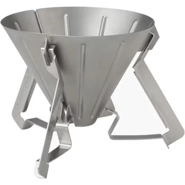 Portable Pour-Over Coffee Dripper for Camp Brewing