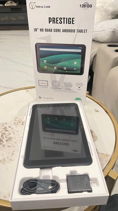 Click to view full screen 10.1-inch Android Tablet – Android 13, 32 GB Storage, Quad-Core CPU, Sleek & Lightweight photo review