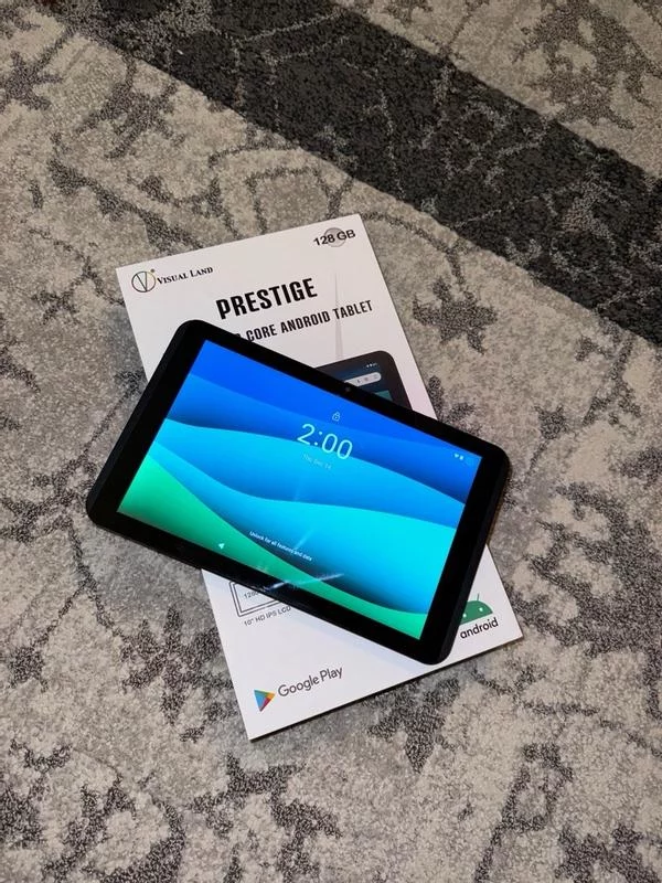 10-Inch Android Tablet – 128 GB Storage, Fast Quad-Core Processor, 2023 Model photo review