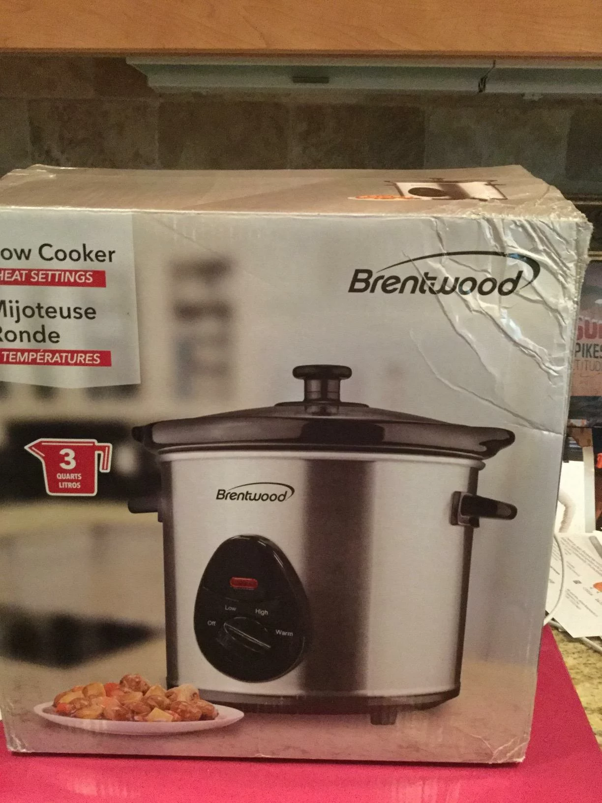 Click to view full screen 3-Quart Slow Cooker – Compact Crock for Stews, Soups & Family Meals photo review