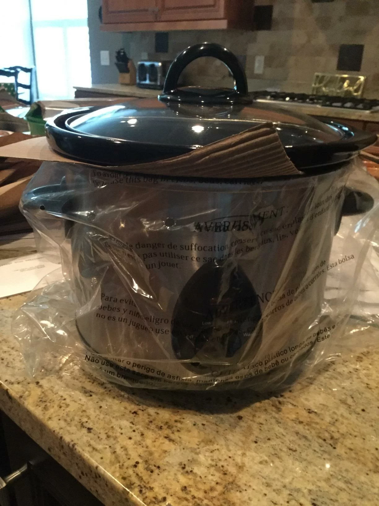 Click to view full screen 3-Quart Slow Cooker – Compact Crock for Stews, Soups & Family Meals photo review