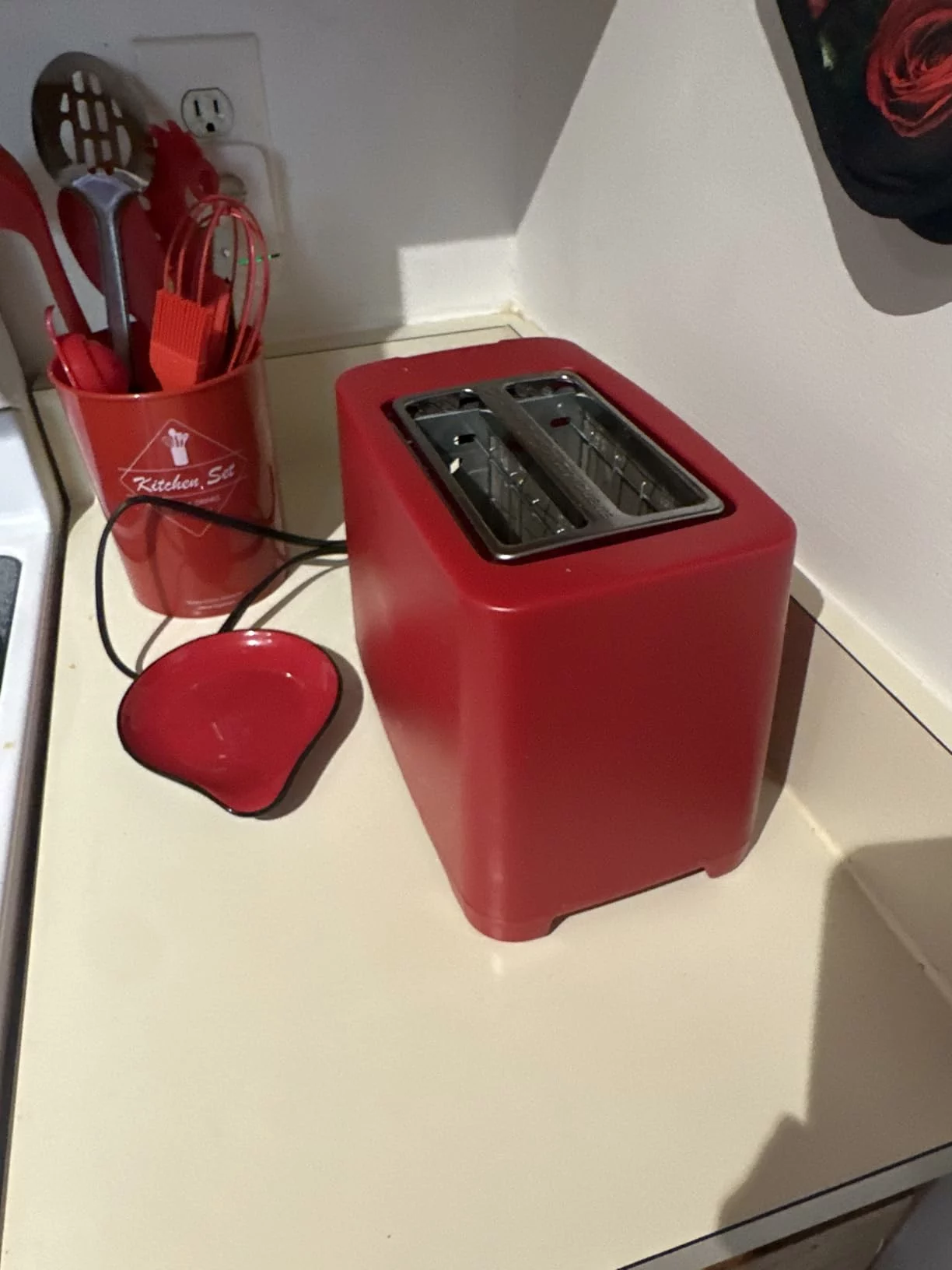 Click to view full screen 2-Slice Cool Touch Toaster – White & Stainless Steel Design with Adjustable Browning photo review