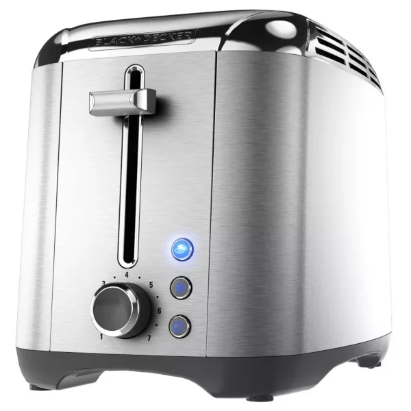 Rapid Toast 2-Slice Toaster – Compact, Fast & Even Browning for Perfect Breakfasts