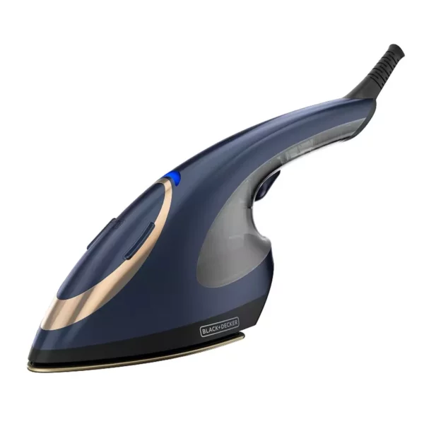 Press & Steam 2-in-1 Iron and Garment Steamer - Combination Steam Iron for Wrinkle Removal - Powerful, Fast Heating & Dual Functionality