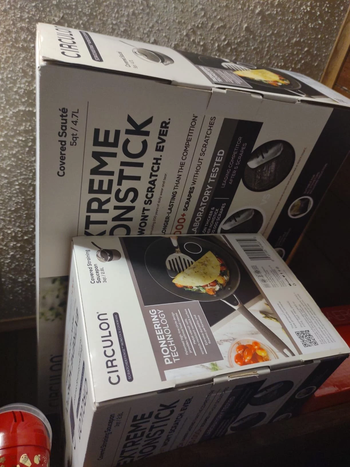 A1 Series 2-Quart Sauce Pan with Lid - Premium Nonstick Cooking Surface with Raised Circles - Even Heating, Dishwasher Safe & Metal Utensil Safe Cookware photo review