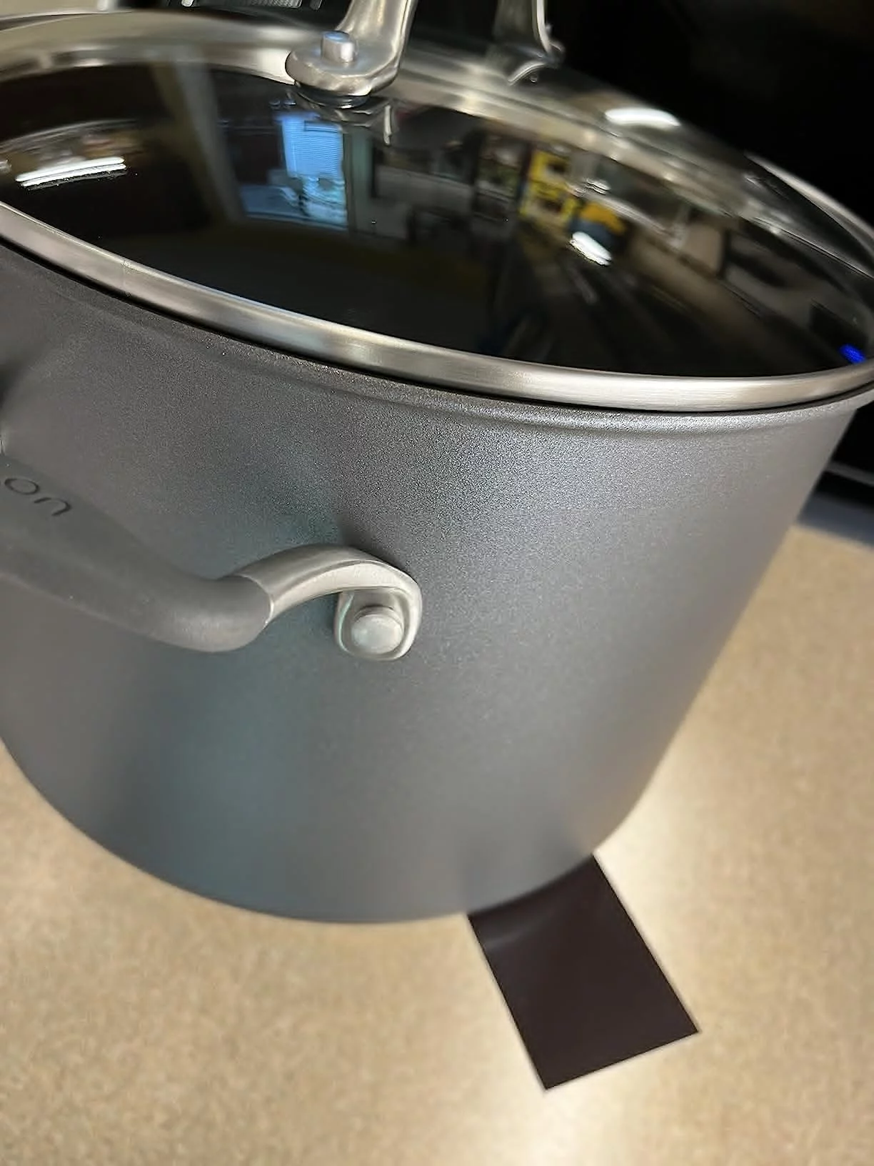 A1 Series 2-Quart Sauce Pan with Lid - Premium Nonstick Cooking Surface with Raised Circles - Even Heating, Dishwasher Safe & Metal Utensil Safe Cookware photo review