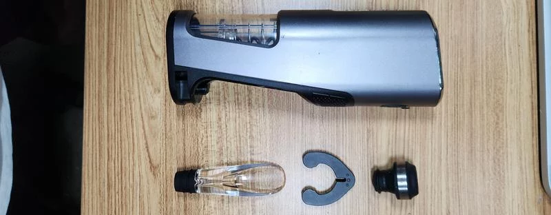 EvolutionX Cordless Wine Center: Electric Bottle Opener, Foil Cutter, and Aerator - USB Rechargeable, All-in-One Wine Tool Set - Perfect Gift for Wine Lovers photo review