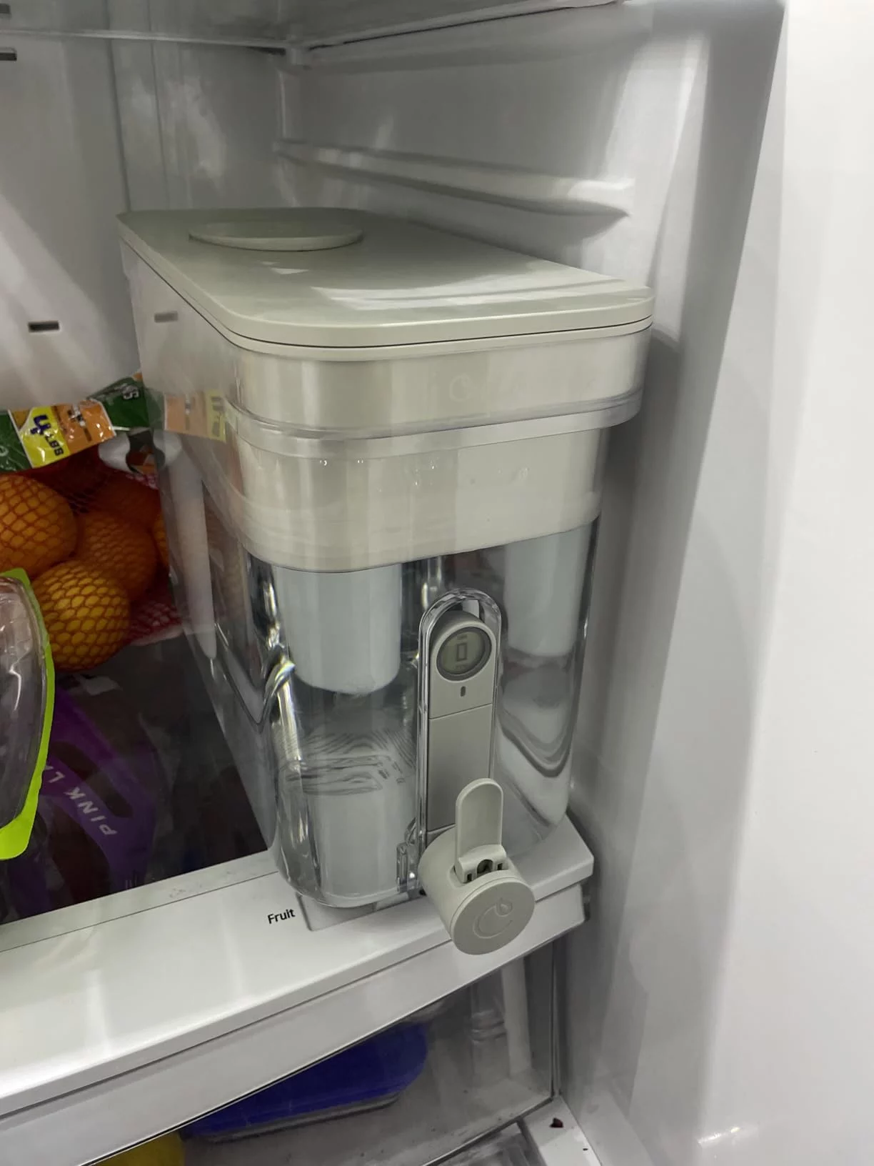 40-Cup 5-Stage Advanced Water Filtration Dispenser - ZeroWater Style for Ultimate Purity - Reduces TDS, Removes Lead & Contaminants - Large Capacity photo review